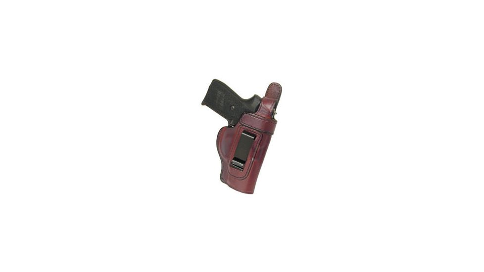 Don Hume H715-M Waistband Clip-On Conceal Carry Holster w/ Thumb Break, Ruger Sp-101 2 1/4 in, Right Hand, Saddle Brown, J167977R