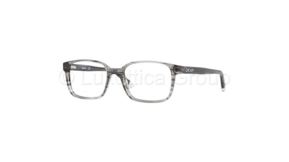DKNY DY4608 Bifocal Prescription Eyeglasses 3449-5217 - Striped Gray 