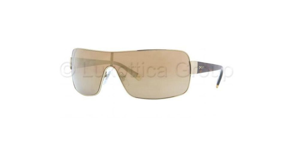 Donna Karan New York DY5065 Sunglasses 11667D-0132 - Pale Gold Brown Mirror Bronze