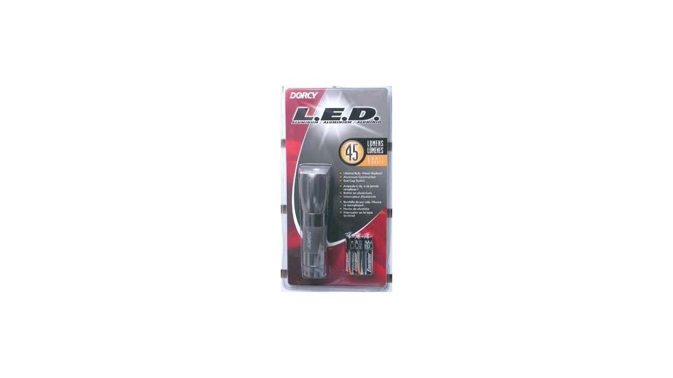 Dorcy 1 Watt- 3AAA LED Tail Cap Flashlight w/ Batteries 41-4259