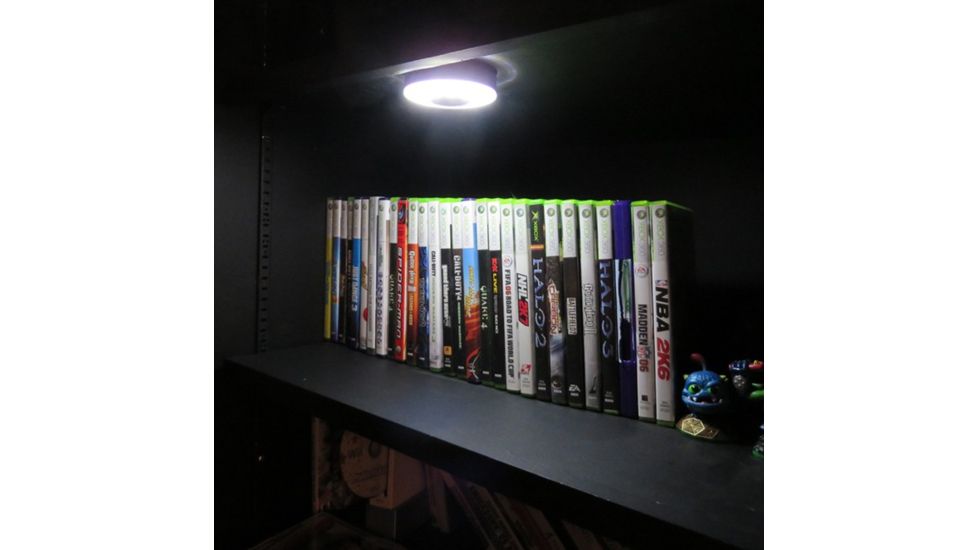 Dorcy Portable LED Area Light with Push Button and Hanging Hook, Pink, Blue, Purple, Green, 41-1067