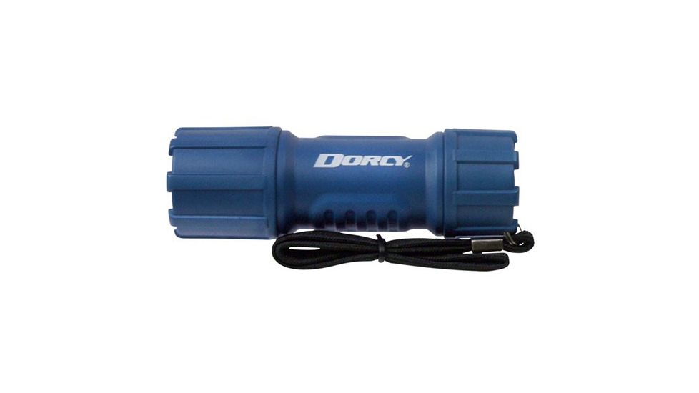 Dorcy 3AAA 135 Lumen Flashlight, Blue, Red, Teal, Yellow, 41-4242