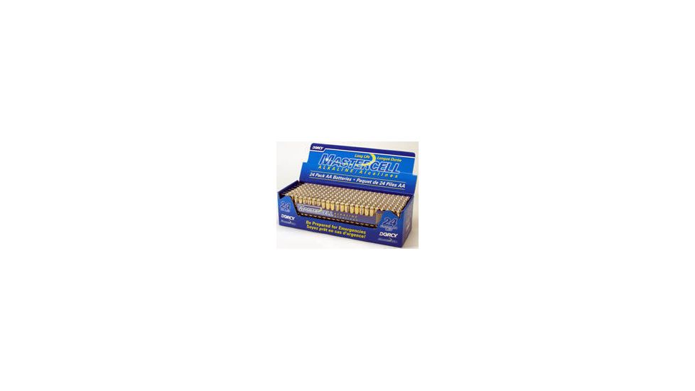Dorcy AA Mastercell Alkaline Batteries - 24 Per Tray 41-1631