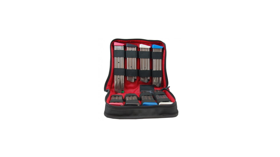 Double-Alpha Academy CED/DAA 8- Pack Deluxe Zippered Magazine Storage Case, 704