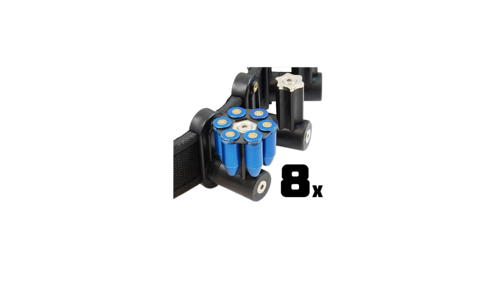 Double-Alpha Academy Combo: 8x DAA Magnetic 6 shot 45 Moon-Clip Holder, 1005