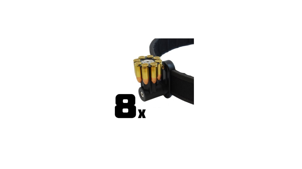 Double-Alpha Academy Combo: 8x DAA Magnetic 8 shot 9mm Moon-Clip Holder, 1004