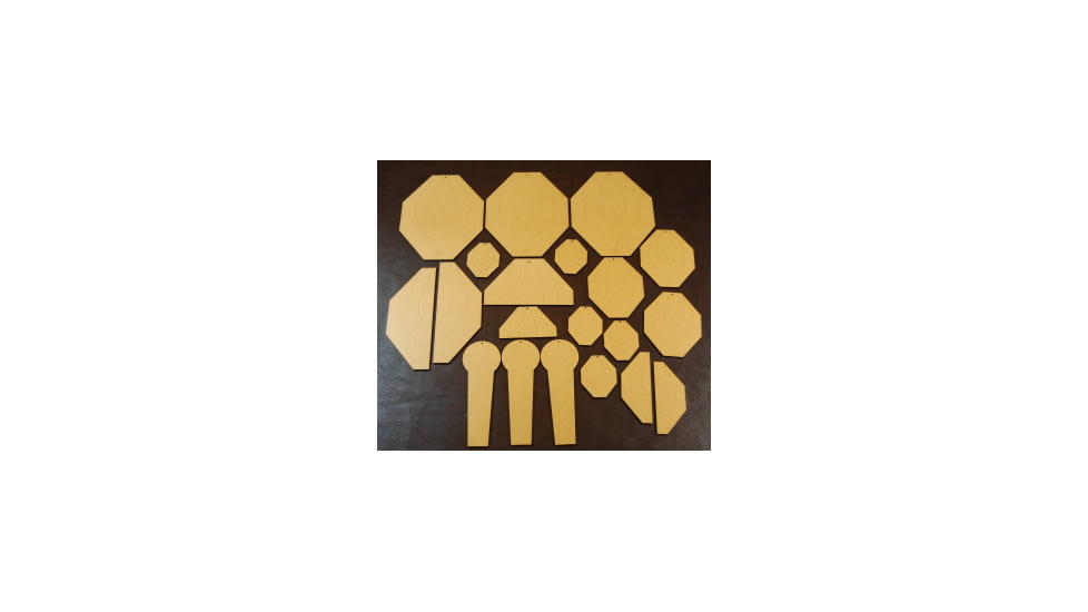 Double-Alpha Academy DAA Dry-Fire Target Set Classic-IPSC, 776