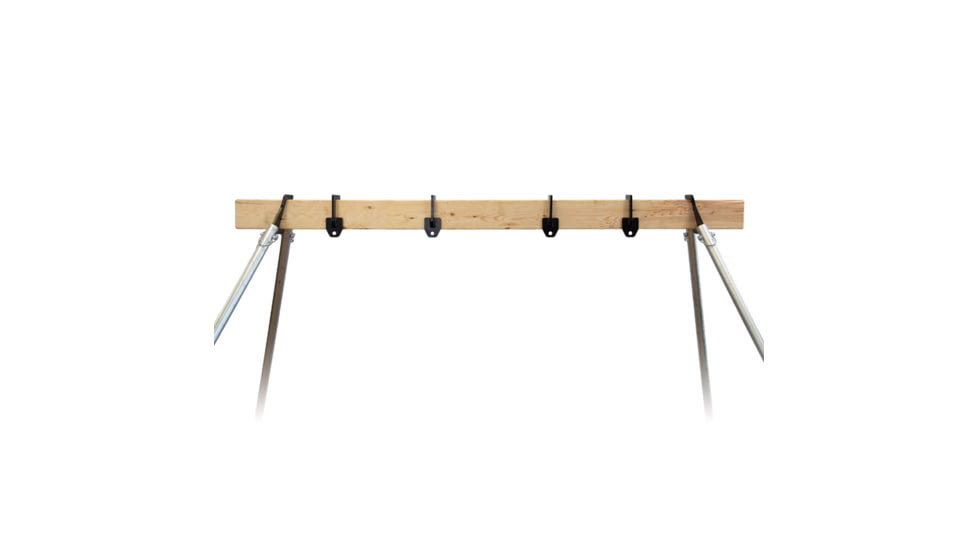 Double Tap Industries 2x4 Hybrid DIY Target Stand Bracket Kit for Steel Targets, Stand Kit w/ Quick Pins and 2X4 Strap Hangers, Black, TS-CK-2x4