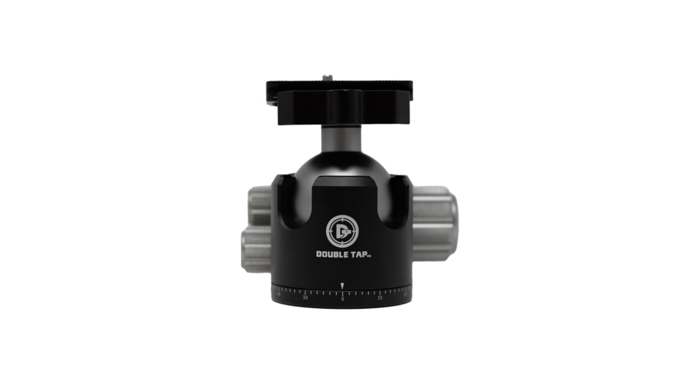 Double Tap Industries 360 Degree Ball Head for Stronghold Tripod, Black, TRI-BH