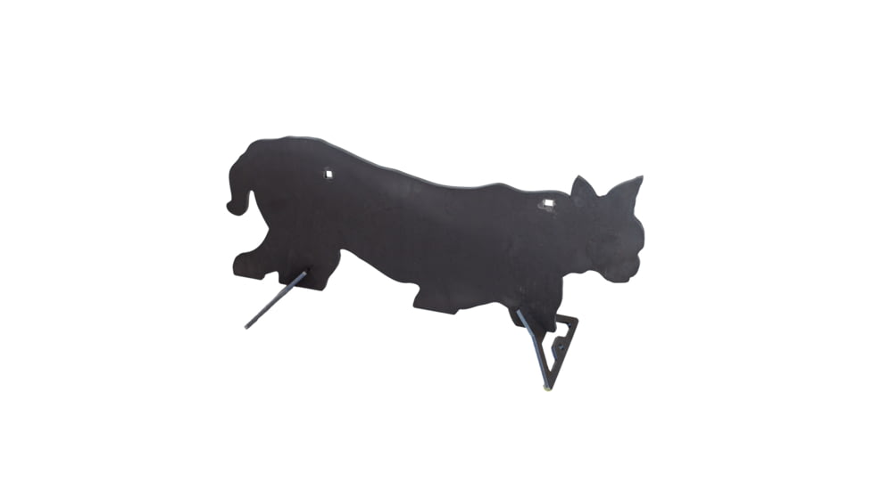 Double Tap Industries AR500 Bobcat Silhouette Target, Raw, ST-BOB