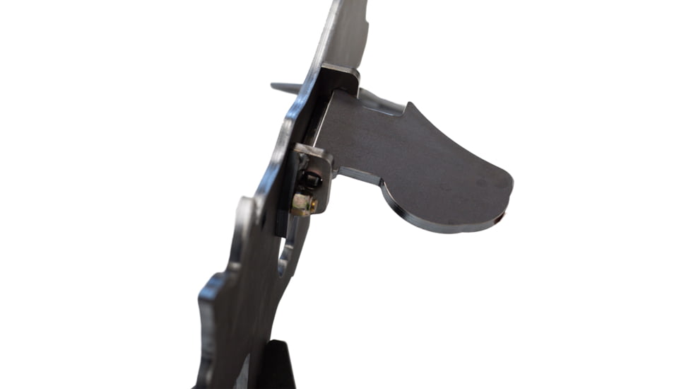 Double Tap Industries AR500 Bobcat Target w/Reactive Vital, Raw, RT-GT-BOB