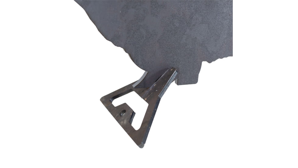 Double Tap Industries AR500 Coyote Silhouette Target, Raw, ST-COY