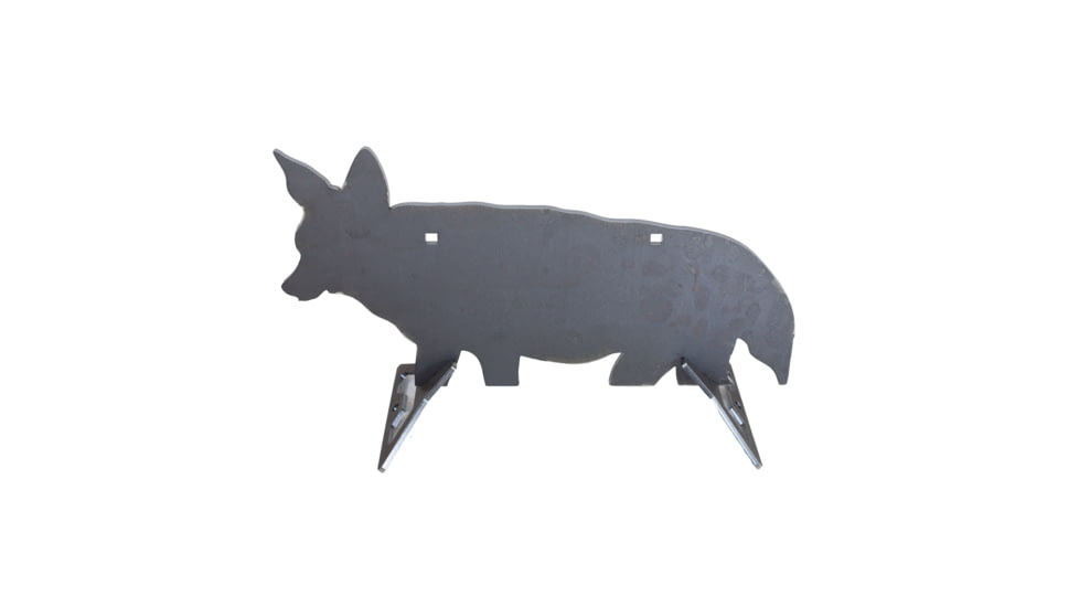 Double Tap Industries AR500 Coyote Silhouette Target, Raw, ST-COY
