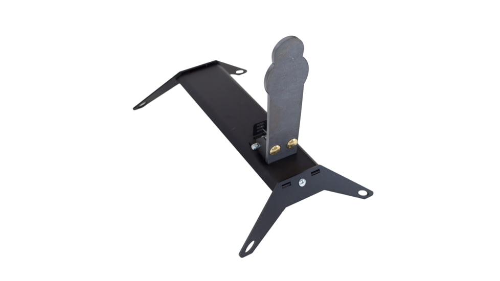 Double Tap Industries AR500 Pepper Popper Target, Raw/Black, 12in, PT-SP-12