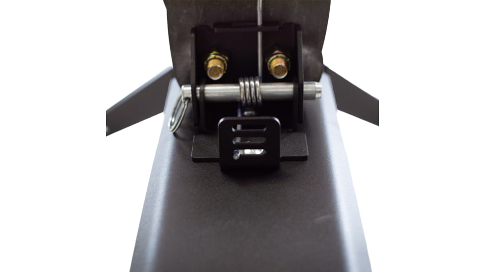 Double Tap Industries AR500 Pepper Popper Target, Raw/Black, 12in, PT-SP-12