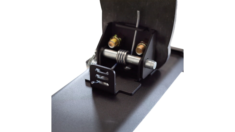 Double Tap Industries AR500 Pepper Popper Target, Raw/Black, 12in, PT-SP-12