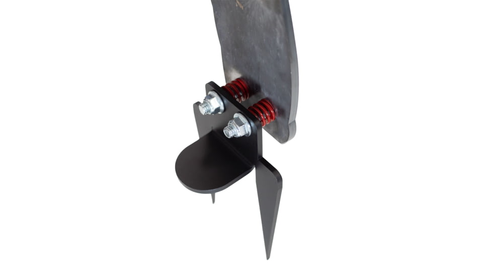 Double Tap Industries AR500 Prarie Dog on Ground Stake Target, Raw/Black, PT-GS-PD