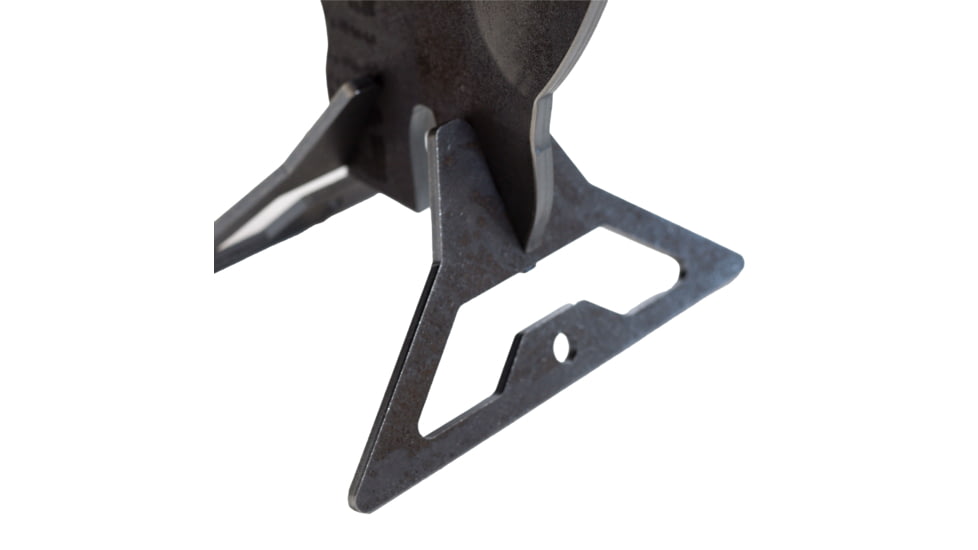 Double Tap Industries Front Facing AR500 Coyote Target w/Reactive Vital, Raw, RT-GT-COY-002