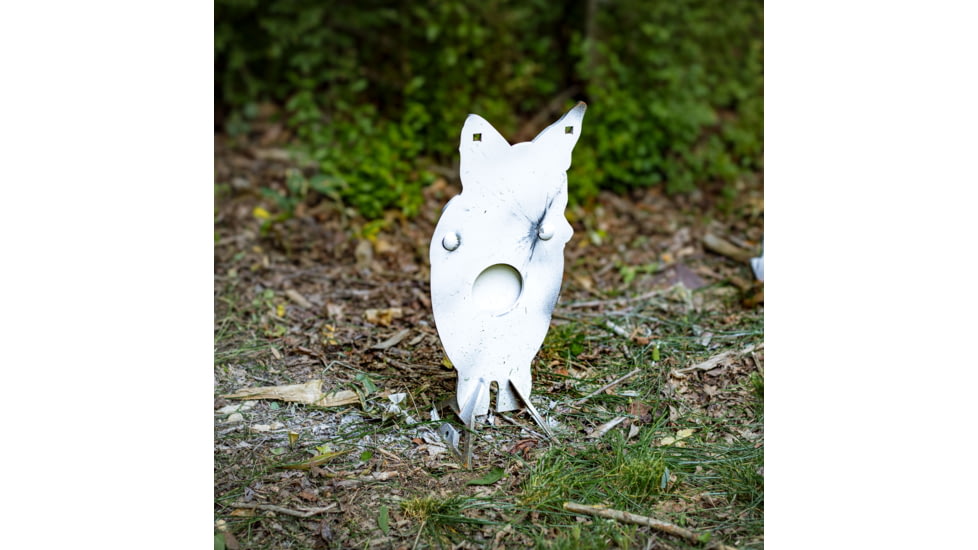 Double Tap Industries Front Facing AR500 Coyote Target w/Reactive Vital, Raw, RT-GT-COY-002