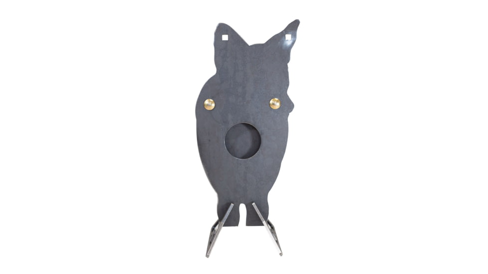 Double Tap Industries Front Facing AR500 Coyote Target w/Reactive Vital, Raw, RT-GT-COY-002