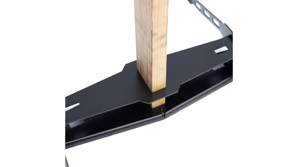 Double Tap Industries H-Base for Paper/Steel Target Stand Base, Black, TS-HB-2X4-01