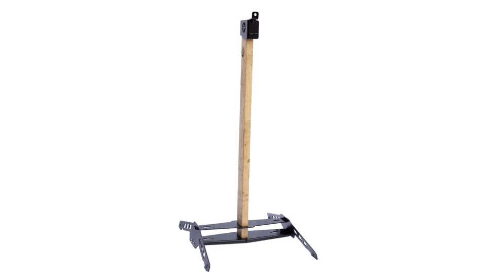 Double Tap Industries H-Base for Paper/Steel Target Stand Base, Black, TS-HB-2X4-01