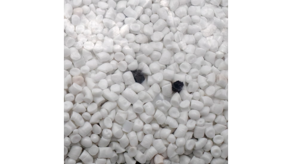 Double Tap Industries Plastic Fill for Gun Shooting Rests Bag, White, POLY-5