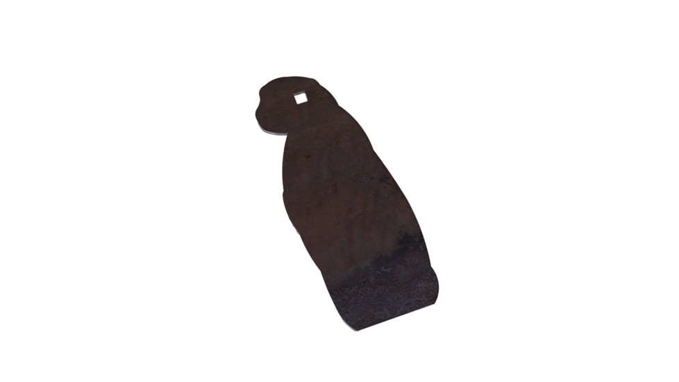 Double Tap Industries Rimfire Prairie Dog Silhouette Target, Raw, ST-PD-RIM
