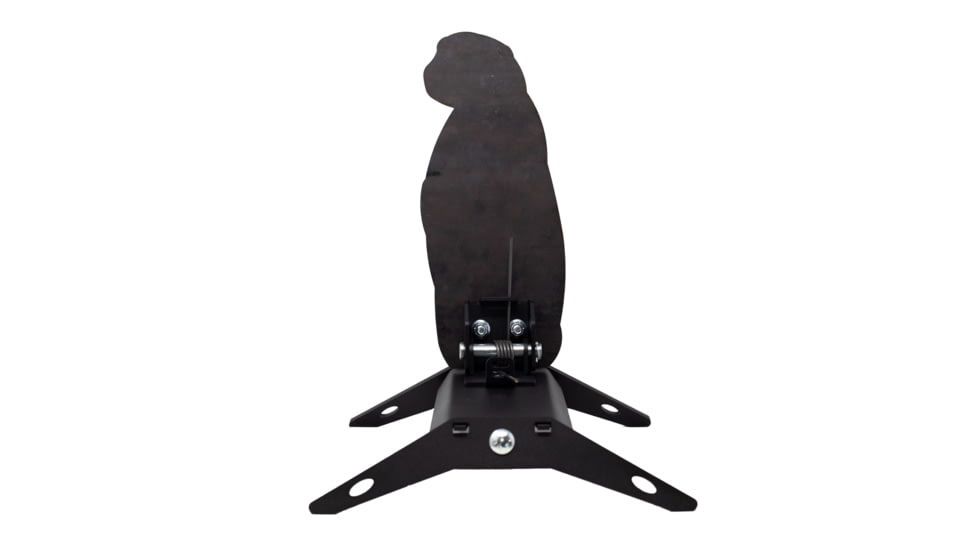 Double Tap Industries Rimfire Prairie Dog Spring Popper Target, Raw/Black, PT-SP-PD-RIM