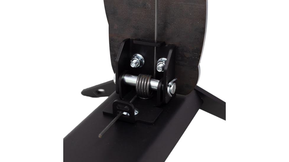 Double Tap Industries Rimfire Prairie Dog Spring Popper Target, Raw/Black, PT-SP-PD-RIM