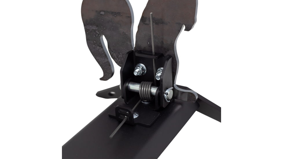 Double Tap Industries Rimfire Squirrel Spring Popper Target, Raw/Black, PT-SP-SQ-RIM