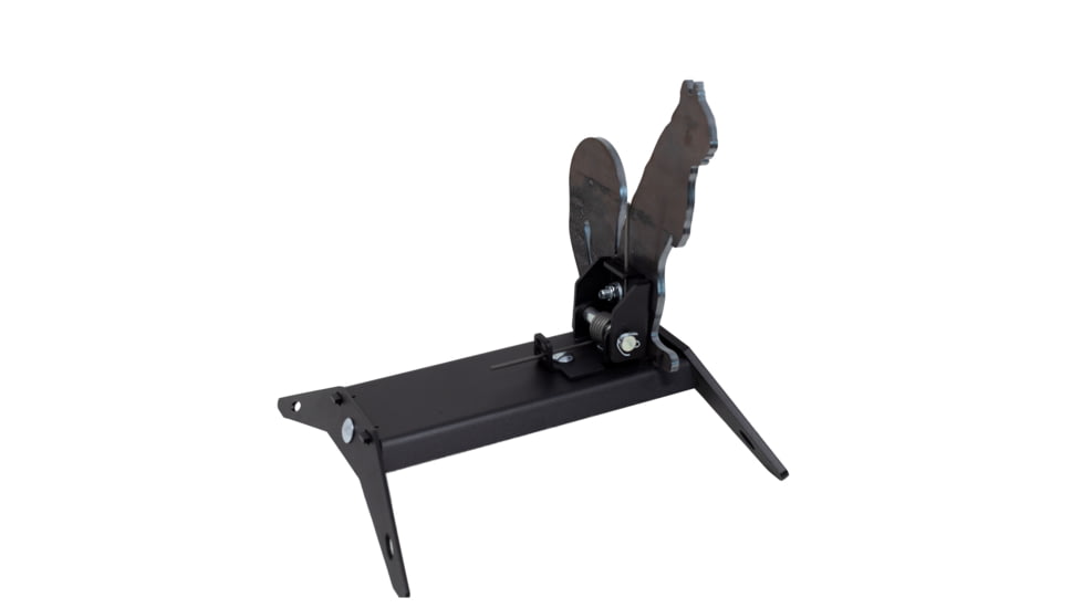 Double Tap Industries Rimfire Squirrel Spring Popper Target, Raw/Black, PT-SP-SQ-RIM