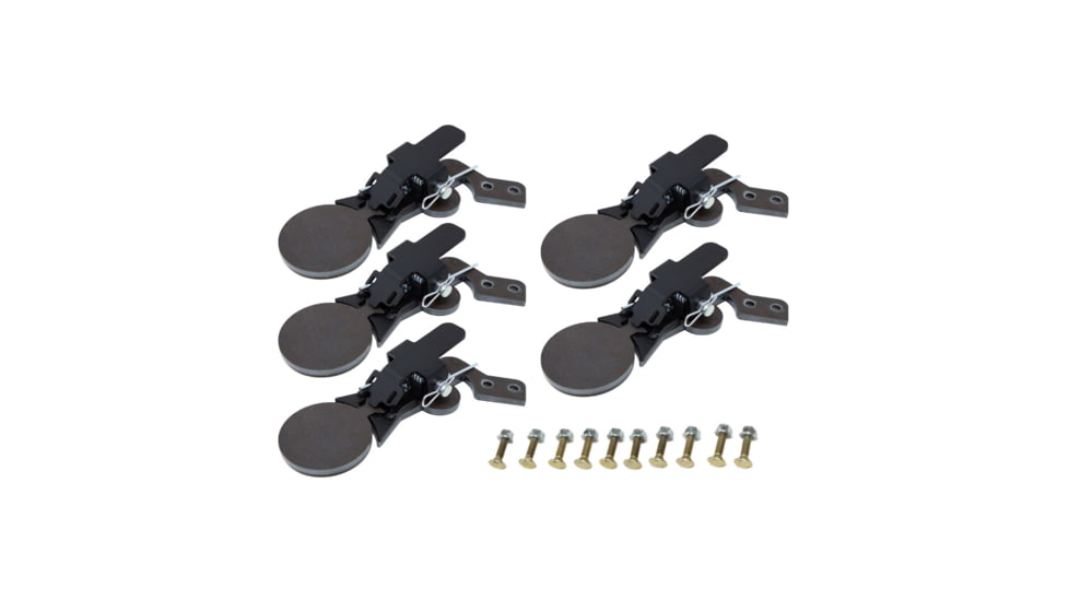 Double Tap Industries Rimfire Texas Star - 10 Paddle Adapter Kit, Raw/Black, RT-TS-3IN-PDLK-RIM