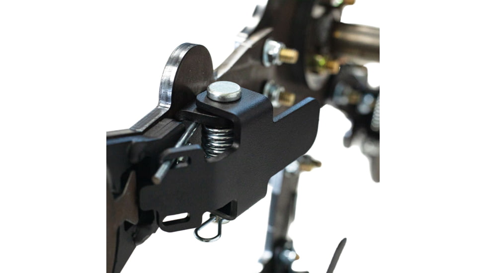 Double Tap Industries Rimfire Texas Star Target, Raw/Black, 10 Paddle, RT-TS-RIM-10P