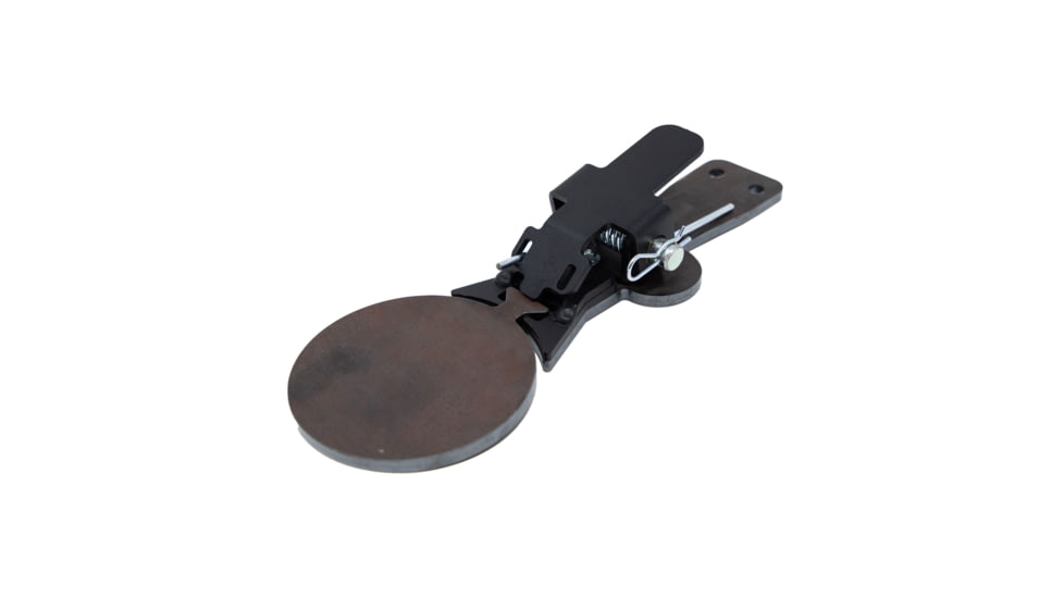 Double Tap Industries Rimfire Texas Star Target, Raw/Black, 5 Paddle, RT-TS-RIM