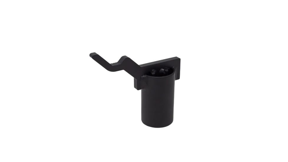 Double Tap Industries Static T-Post Hanging Bracket for Steel Targets, Black, TS-TP-H-001