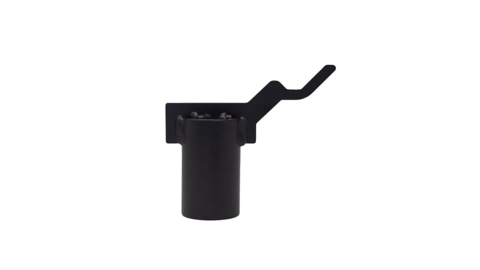 Double Tap Industries Static T-Post Hanging Bracket for Steel Targets, Black, TS-TP-H-001