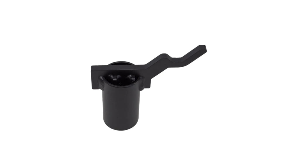 Double Tap Industries Static T-Post Hanging Bracket for Steel Targets, Black, TS-TP-H-001