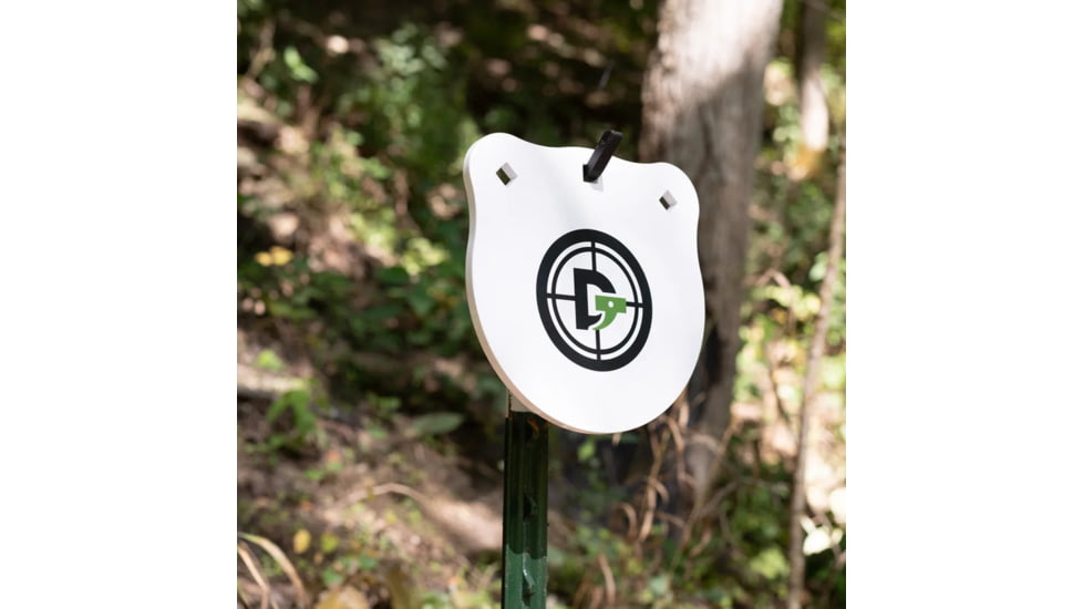 Double Tap Industries Static T-Post Hanging Bracket for Steel Targets, Black, TS-TP-H-001