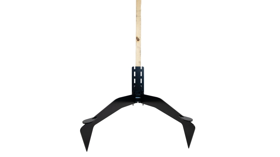 Double Tap Industries Steel Targets Spiked 2x4 Stand, Black, TS-SC-QS-001-01