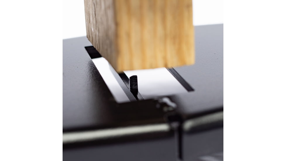 Double Tap Industries Steel Challenge Stage 4 - Outer Limits Target w/H-Base Stands, Raw/Black, SC-OL-HB