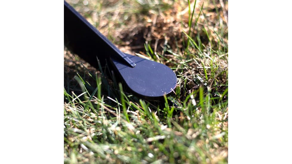 Double Tap Industries Steel Challenge Stage 4 - Outer Limits Target w/Spiked Stands, Raw/Black, SC-OL-K