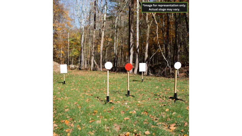 Double Tap Industries Steel Challenge Stage 3 - Smoke/Hope Target, Raw, SC-SMH