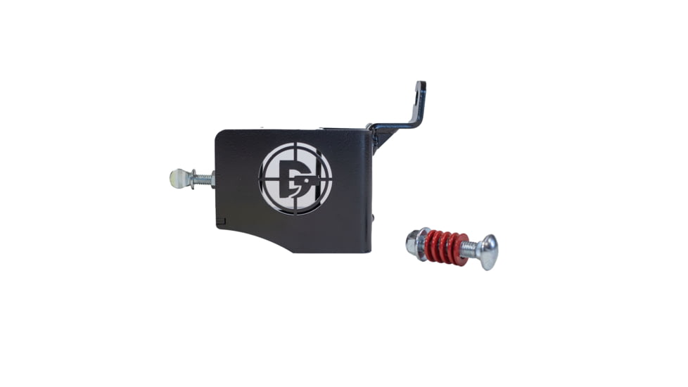 Double Tap Industries Steel Challenge Stage 4 - Outer Limits Target w/Hangers, Raw/Black, SC-OL-H