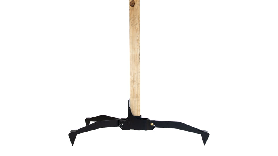 Double Tap Industries Steel Targets Spiked 2x4 Base, Black, TS-SC-QS-01