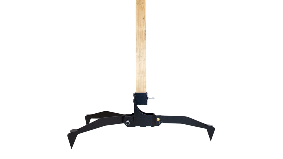 Double Tap Industries Steel Targets Spiked 2x4 Stand, Black, TS-SC-QS-001-01