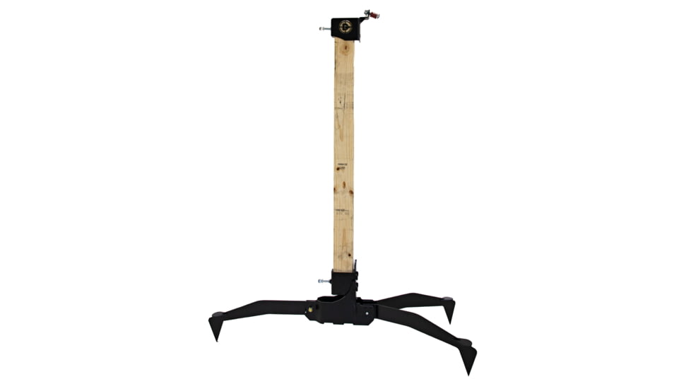 Double Tap Industries Steel Targets Spiked 2x4 Stand, Black, TS-SC-QS-001-01