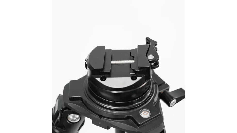 Double Tap Industries Stronghold Aluminum Shooting Tripod w/Leveling Head, Black, TRI-A-002L