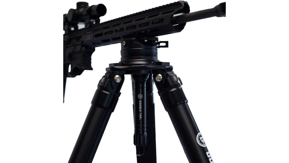 Double Tap Industries Stronghold Tripod Panoramic Leveling Head, Black, TRI-L