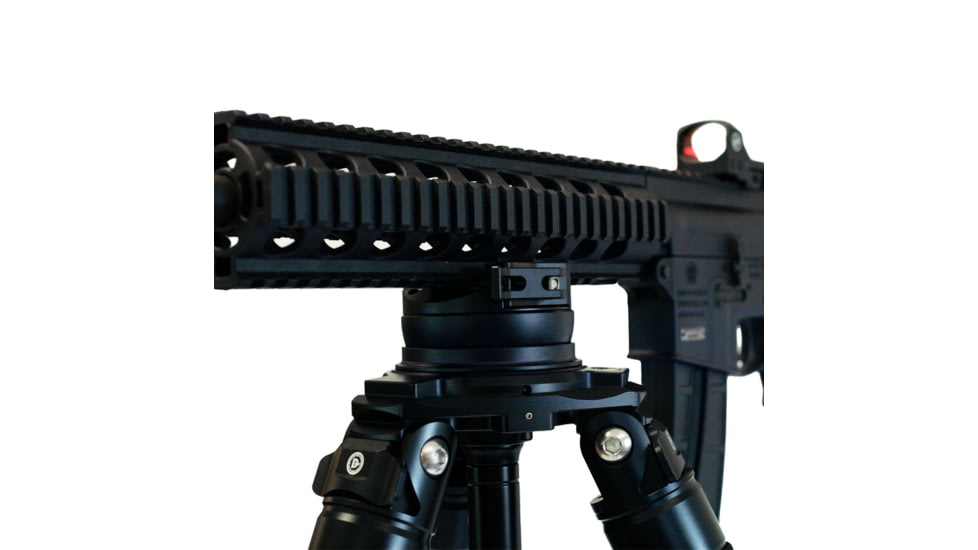 Double Tap Industries Stronghold Tripod Panoramic Leveling Head, Black, TRI-L